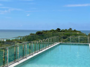 B341 - Apto 01 quarto com piscina em Bombas